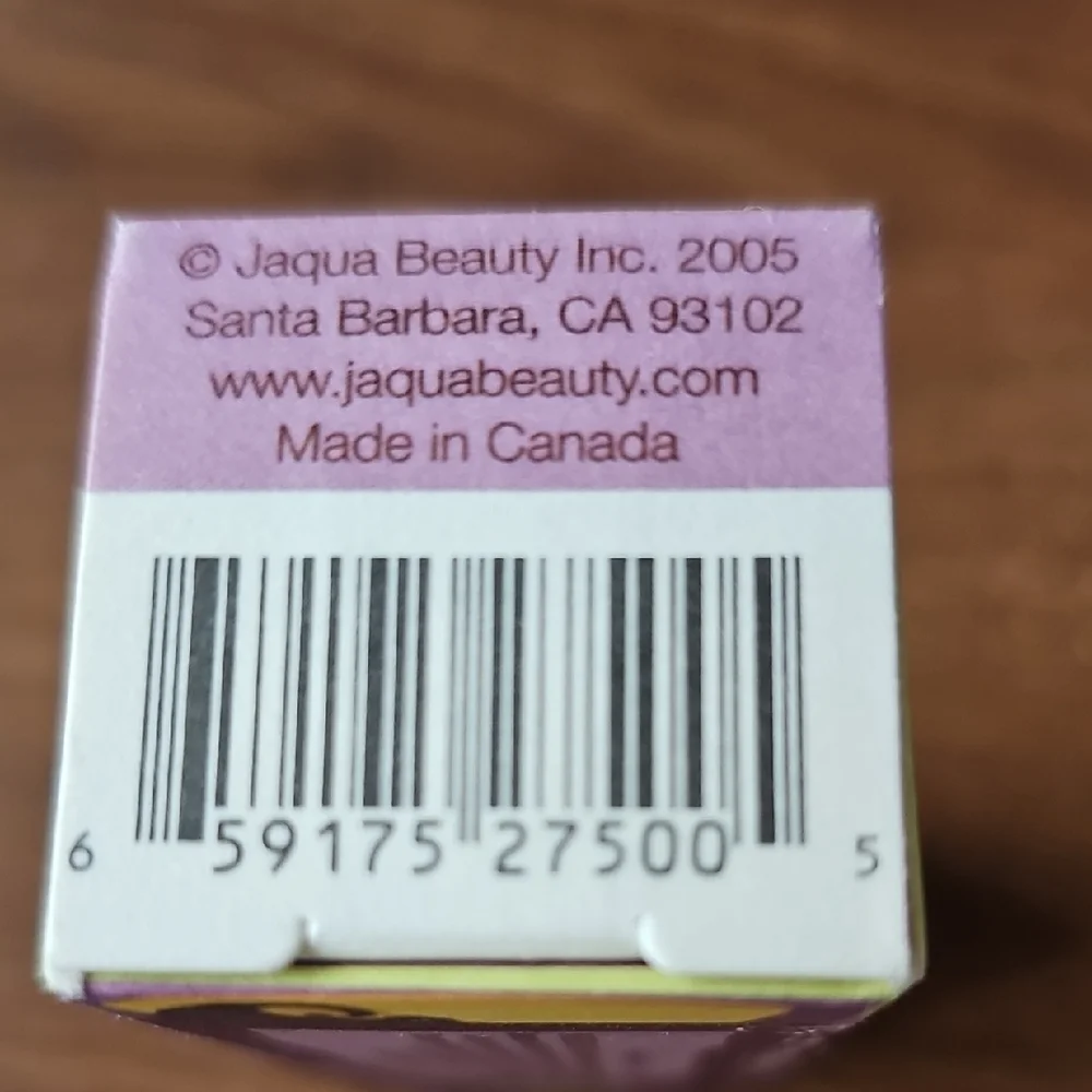 NIB Jaqua Beauty Tuscan Orange Lip Whip Lip Gloss With Shimmer